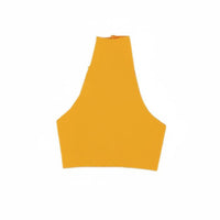 Backless Halter Textile Material High Neck Short Top fit 1/6 Scale Clothes