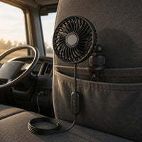 USB Car Fan Three-Speed Car Vent Fan Brushless Engine