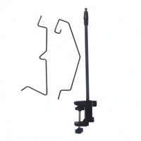 Carbon Steel Tabletop Lantern Hanger Stand Portable Clamp Lantern Holder Black Outdoor Gear
