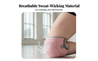 Dance Knee Pads Anti-Collision Thick Sponge Knee Protectors Shock Absorption Sheltering Wear for Children, Stretching Exercises Practitioners, Dancing