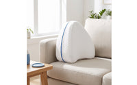 Ergonomic Contoured Leg Pillow Orthopedic Leg and Knee Pillow Washable Removable for Side Sleepers, Sleeping
