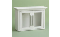 1:12 Dollhouse Cabinet Transparent Window Panels Miniature Display Cabinet Rectangular Box Shape Mini Furniture