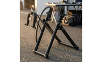 Aluminum Alloy Bike Wheel Truing Stand Anti-Rust Foldable Wheel Truing Stand Nickel-Plated Screws Compact Storage