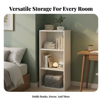Space Saving Narrow Corner Bookcase Large Capacity Floor Standing Bookshelf Stable Load-Bearing Freestanding Shelf Rack Multifunctional for Apartment Dwellers, Book Lovers, Small Areas, Study Room, Home Office, Entryway