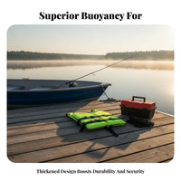Grown-up Flotation Vest Portable Fishing Buoyancy Vest Watersports Flotation Vest Lightweight Indivi Double Flotation Device
