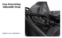 Portable Large Capacity Ball Bag Adjustable Straps Soccer Basketball Carrier Multi-Purpose for Coaches, Referees, Game Day