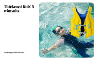 Two Air Chambers Buoyancy Swim Instructor Buoyant Toddler Swim Aid Thickened PVC Material for Toddlers, Beginners, Beach, Lake, Vacation