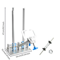 Two-Wheeler Wheel Truing Stand Adjustable Width Bike Wheel Truing Stand Foldable Cycling Equipment for Repair Shop