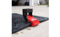 Spring-Loaded Floor Mat Cleaning Clamp Montierbar Car Mat Washing Clamp Stabil Autowasch-Mattenklemme Kompakt for Garage