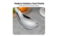 Stainless Steel Fruit Spoon Mirror Polished Versatile Scraping Spoon Oranges and Lemons Fruit Utensil Rust Resistant Easy To