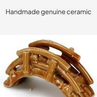 Ceramic Fishbowl Miniature Landscape Figurine