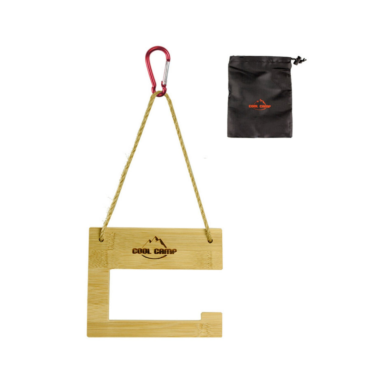 Multi-Use Camping Tissue Hanger Easy to Carry Hanging Bathroom Tissue Cover Portable Bathroom Tissue Holder for Campers, Barbecue, Picnic