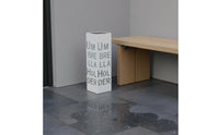 Space Saving Letter Cutout Umbrella Stand Long-Lasting Metal Umbrella Holder Easy to Clean Stable Wobblesteady Base for Hotels, Offices, Entrance, Lobby, Reception Area