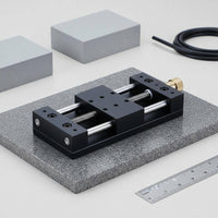 Fluid Movement Precision XY Axis Stage Scale Ruler Manual XY Slide Stage Backlash Reduction Industrial Equipment