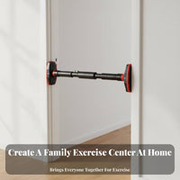 Anti-Skid Pads Doorway Pull-up Bar Comfort Grip Doorway Pull up Bar Comfortable Foam Grips Heavy Duty for Children, Beginners, Indoor
