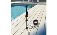 Direct Replacement Piston Shaft Assembly Compatible Piston Shaft with O-Rings Threaded for Pool Filter