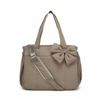 Ribbon Tote Bag Large Capacity Oversized Tote Lightweight