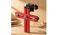 Cabinet Hardware Drilling Positioning Guide Two-Way Scale Drawer Handle Positioning Fixture Knob Hole Template Hex Key Included