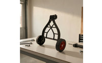 Lawn Mower Auxiliary Wheel Treaded Auxiliary Wheels Rolling for Homeowners