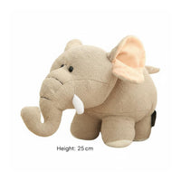 Great Gift Hippo Plushie PP Cotton Filling Elephant Soft Toy Short Stuffed Material for Children, Toddlers, Playroom, Bedroom, Nursery