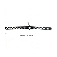 8 Mm Thick Lat Pulldown Handle Black Seated Row Handle Metal Neutral Grip Lat Pulldown Bar Perforated