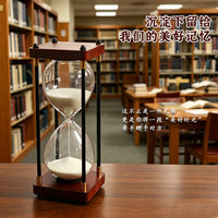 30-Minute Glass Hourglass Timer Vintage Desktop Decor Creative Gift