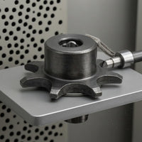 Curved Teeth Incubator Sprocket Gear Set Screw Turning Drive Gear Central Bore Machine Part Cylindrical Hub
