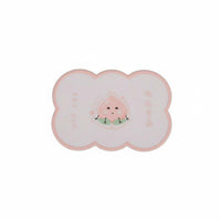 Cute Fruit Car Mat Decorative Car Dashboard Non-Slip Mat Reusable for Girls, Women