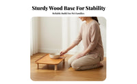 Non-Slip Design Food Bowl Riser Easy to Clean Cat Food Bowl Riser Long-Lasting for Cats, Small Dogs