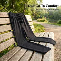 Ladies Trousers with Elasticated Waist for Women, Loose Fit Joggers for Running and Gym, Breathable Cuffed Ankle Design