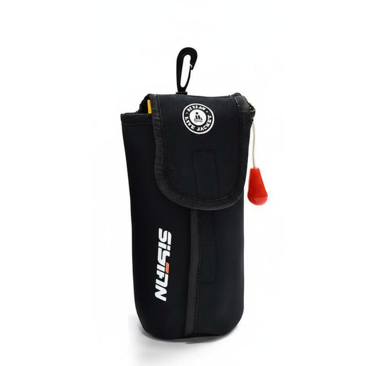 High Buoyancy Automatic Inflatable Life Buoy Lightweight Portable Self-Rescue Buoyancy Aid Long-Lasting for Anglers, Swimmers, Fishing