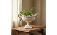 Urn Planter with Handles Vintage Pot Large for Mantel