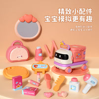 Multifunctional Pretend Play Kitchen Medical Cosmetic Storage Box for Kids
