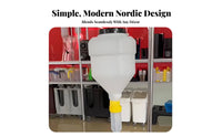 Large Capacity Hanging Sauce Dispenser Easy to Refill Commercial Sauce Pump for Restaurant Owners, Caterers, Concession Stands, Buffet Lines