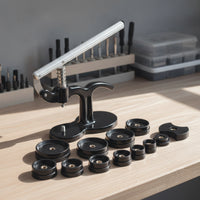 Watch Case Press with Watch Back Press Manual Back Case Closer for Watchmakers, Hobbyists, Home Workshop