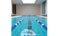 Pool Lane Rope with Buoy Markers Floating Pool Lane Rope with Floats Safety Buoy Line Long-Lasting Heavy-Duty for Training Pools