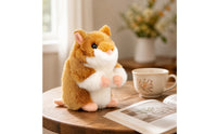 Hamster Stuffed Toy Cuddly Stuffed Hamster Furry for Children
