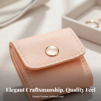 Mini Jewelry Bag Compact Portable Jewelry Pouch Portable for Journeyers, Bridesmaids, In Handbag, Business Trip, Dressing Table