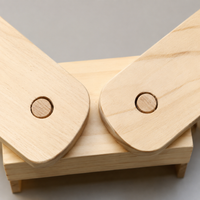Wooden Balance Beam, Kids Balance Toy, Gross Motor Skills Training, Indoor and Outdoor Play