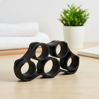 Increases Flexibility Silicone Finger Stretcher High Elasticity Finger Strengthener Long-Lasting Grip Strength Exerciser Portable for Rehab Patients, Athletes, Musicians, Physical Treatment