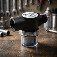 Inline Filter Strainer Mesh Inline Strainer with Transparent Housing for Rv Owners, Water Pumps, Sprinkler Systems