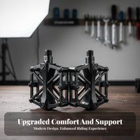 Trail Pedals Robust Construction Strong Grip for Muddy Paths