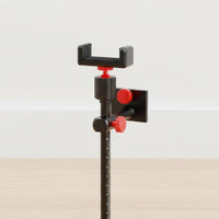 Multi Use Phone Live Stream Stand 360 Degree Adjustable Universal Fishing Box Mount Hands Unrestricted Fishing Light Stand Stable Clamp for Anglers