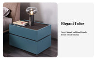 Minimalist Design Nightstand with Drawers Modern design aesthetic 2-Drawer End Table Italian Inspired Bedside Cabinet Nordic visual appeal for Apartment Dwellers, property owners, Students, Guest Room, Small areas, College Dorm, Entryway
