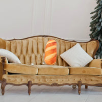 Realistic French Bread Shaped Cushion Creative Design  Cozy  Material Realistic Cushion for Culinary Enthusiasts