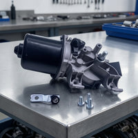 Windshield Wiper Motor and Linkage Assembly Compatible Windshield Wiper Motor Assembly Trouble Auto Part for DIY Car Owners