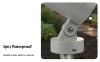 Colorful Outdoor Tree Illuminator Decorative LED Ground Stake Light Adjustable Angle for Garden, Courtyard, Pathway