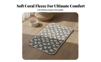 Soft Microfleece Pet Blanket Non-Shedding Soft Dog Blanket Sturdy Soft Pet Mat for Young Dogs, Kittens, Kennel, Crate, Indoors
