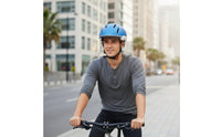 Bike Helmet with Brim Low-Profile Cyclist Helmet Adjustable for Commuters, Cyclists, Downtown Commuting
