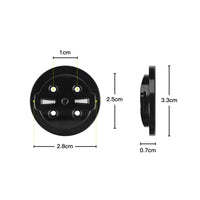 bike Computer Mount Adapter Replacement Bike Computer Base Mount Compatible for Training Bikes